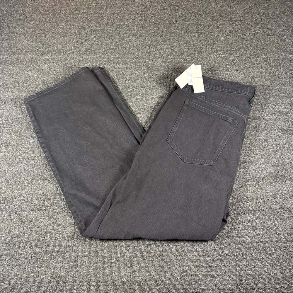 Abercrombie & Fitch The 90s Relaxed High Rise Jeans Black Size 34 18R